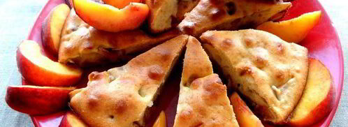 шарлотка с нектаринами. Шаг 13