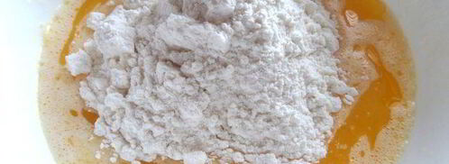 шарлотка с нектаринами. Шаг 8