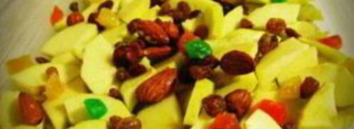 шарлотка с сухофруктами. Шаг 3