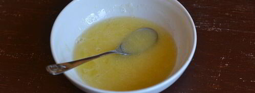 шарлотка с вишней. Шаг 2