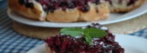 шарлотка со смородиной. Шаг 5