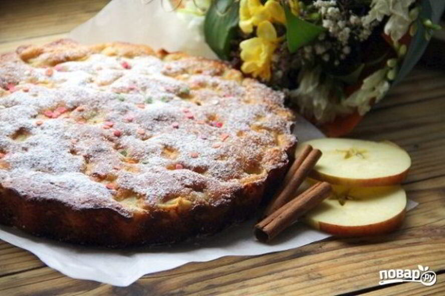 Рецепт шарлотка творожная
