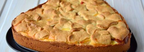 шарлотка в сметанной заливке. Шаг 9