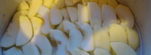 шарлотка яблочная. Шаг 6