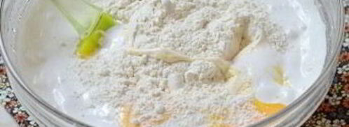 воздушная шарлотка. Шаг 2