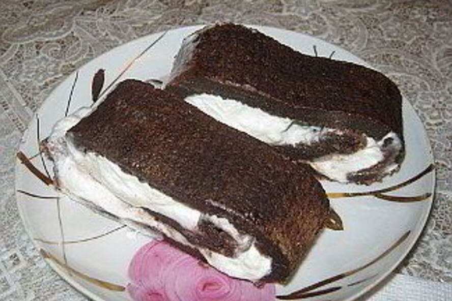 Рецепт шоколадный рулет