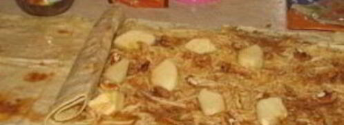 штрудель из лаваша. Шаг 2