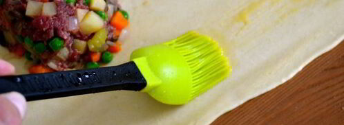 штрудель с мясом. Шаг 10