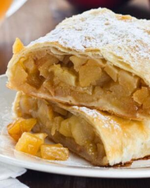 Яблочный штрудель