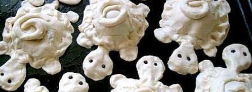 слойки овощные черепашки. Шаг 2