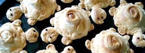 слойки овощные черепашки. Шаг 3