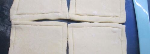 слойки с овощами и карпом. Шаг 3