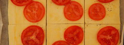 слойки с помидорами. Шаг 4