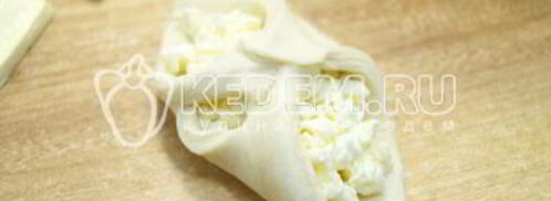 слойки с творогом любимые. Шаг 6