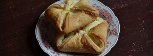 слойки с творогом. Шаг 9