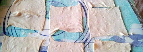 слойки с виноградом. Шаг 2