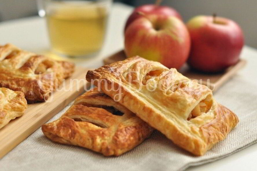 Рецепт слойки с яблоками