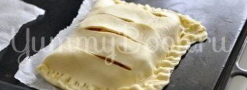 слойки с яблоками. Шаг 5