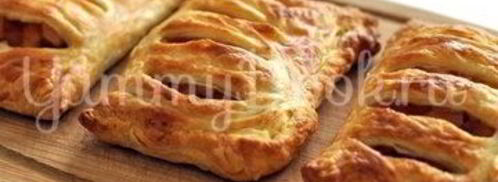 слойки с яблоками. Шаг 6