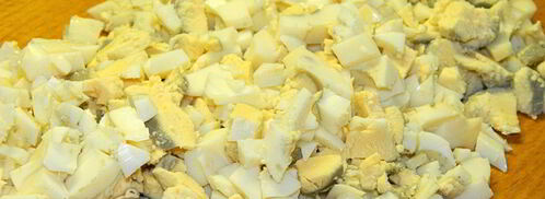 слойки с яйцом и рисом. Шаг 3