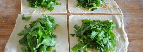 слойки со щавелем. Шаг 19