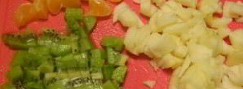 диетические сочни с фруктовой начинкой. Шаг 5