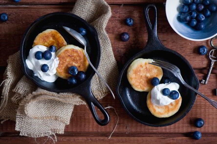 Рецепт нежные сырники с манкой