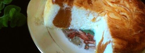 сырник с хурмой. Шаг 8