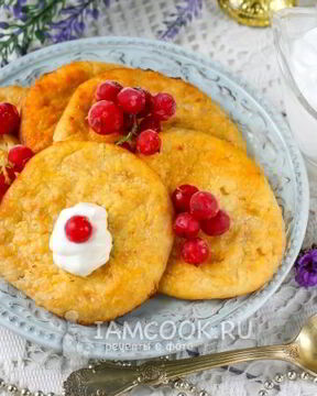 Сырники без яиц в духовке