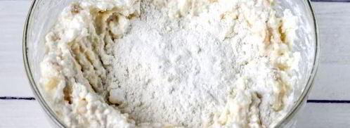 сырники без яиц в духовке. Шаг 7