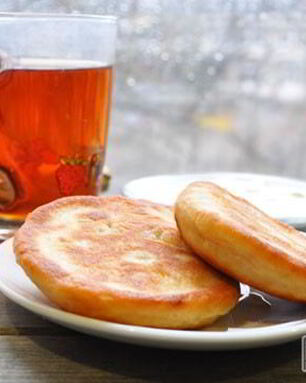 Сырники из творога с бананом