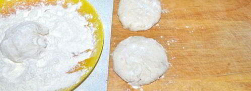 сырники из творога с бананом. Шаг 3