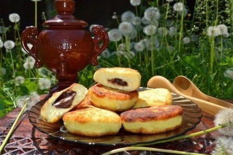 Рецепт сырники из творога с молочным шоколадом