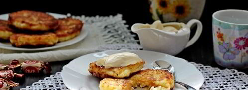 сырники с ирисками. Шаг 9