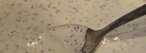 сырники с изюмом и маковым соусом. Шаг 2