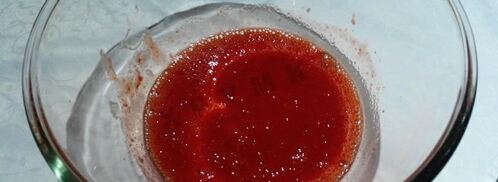 сырники с клубникой и клубничным сиропом. Шаг 9