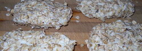 сырники с шоколадом в овсяных хлопьях. Шаг 5