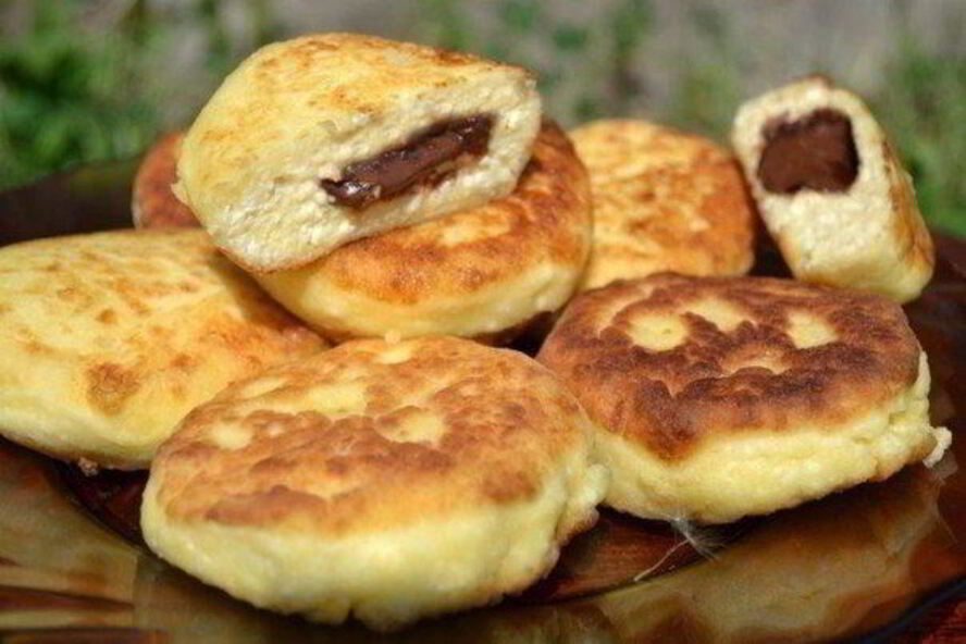 Рецепт сырники с шоколадом