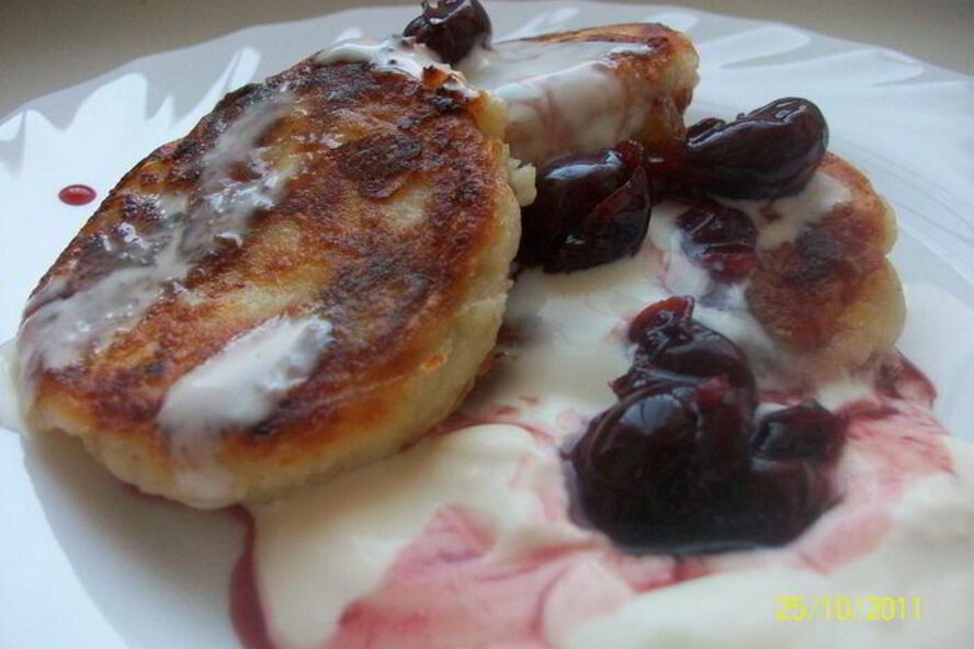 Рецепт сырники с сухофруктами