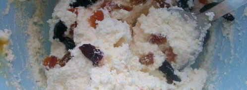 сырники с сухофруктами. Шаг 3