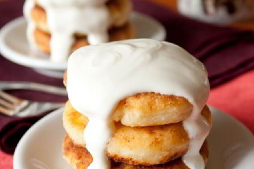 Рецепт сырники с сушеной вишней