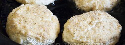 сырники с вареньем. Шаг 7