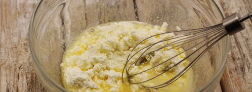 сырники в духовке в формочках. Шаг 2