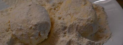 сырники запеченые в сметане. Шаг 2