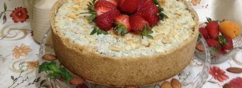 творожник с маком и миндалем. Шаг 8