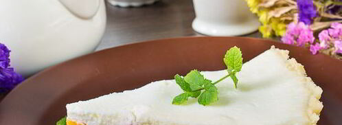 творожник с персиками. Шаг 23