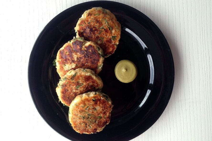 Рецепт здоровые сырники с зеленью