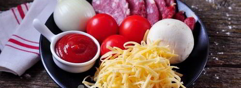 быстрое дрожжевое тесто для пиццы на воде. Шаг 8