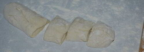 картофельное дрожжевое тесто для пирожков. Шаг 5