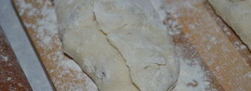 картофельное дрожжевое тесто для пирожков. Шаг 7